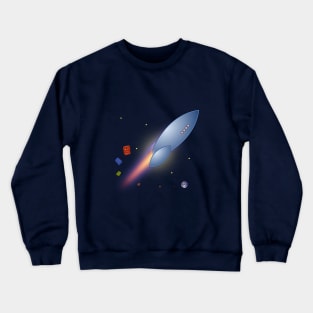 Packed My Bags for Outer Space Crewneck Sweatshirt
